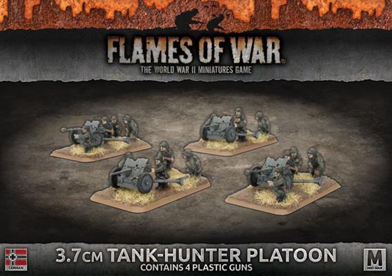 Flames of War 3.7cm Tank-hunter Platoon (Plastic) | Boutique FDB