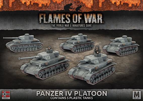 Flames of War Panzer IV Platoon | Boutique FDB