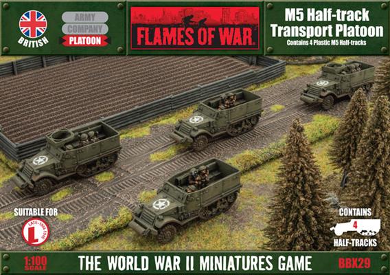 Flames of War M5 Half-track Transport | Boutique FDB