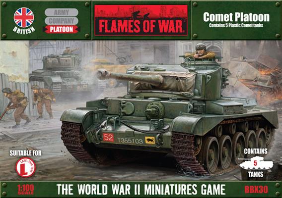 Flames of War Comet (Plastic) | Boutique FDB