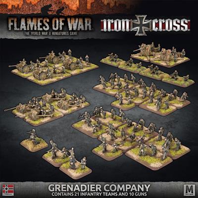 Flames of War: Iron Cross Grenadier Company Army Deal - Mid War | Boutique FDB