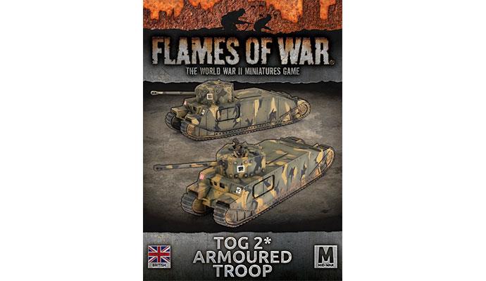 Flames of War : Tog 2* Armoured Troop | Boutique FDB
