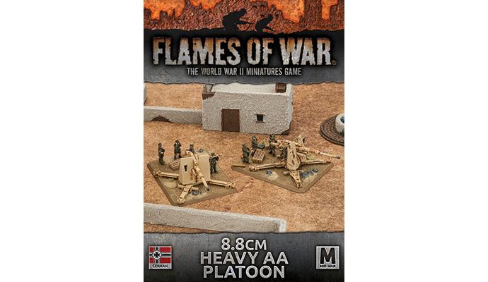 Flames of War 8.8cm Heavy AA Platoon (Plastic) | Boutique FDB