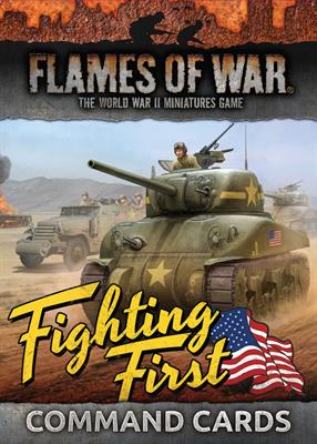 Flames of War Fighting First Command cards | Boutique FDB