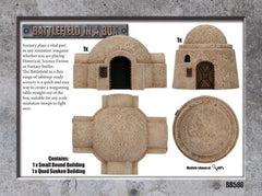 Battlefield in a Box : Galactic Warzones - Desert Buildings | Boutique FDB