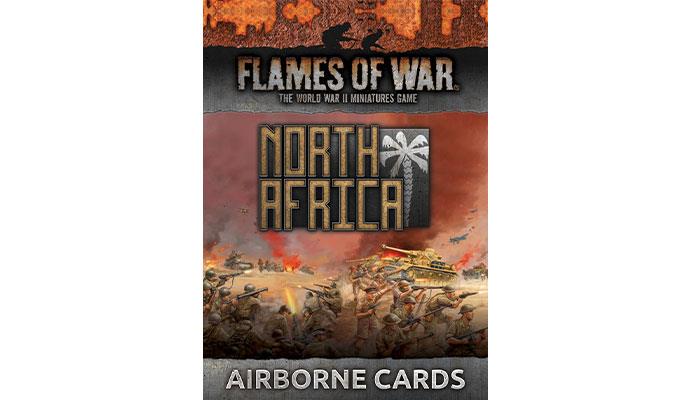 Flames of War : North Africa Airborne Cards | Boutique FDB