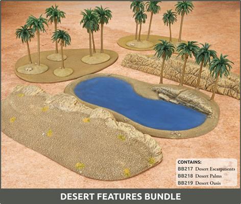 Battlefield in a Box: Desert Features Bundle | Boutique FDB