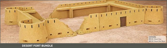 Battlefield in a Box: Desert Fort Bundle | Boutique FDB