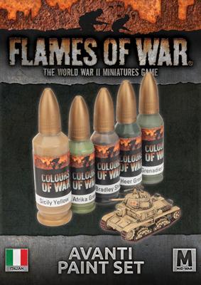 Flames of War Avanti Paint Set | Boutique FDB