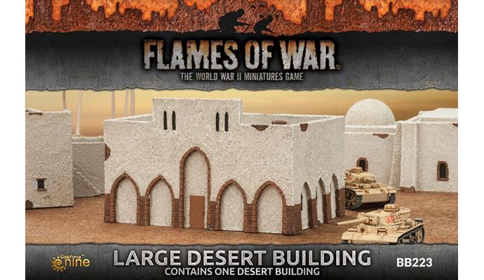 Flames of War Large Desert Building | Boutique FDB