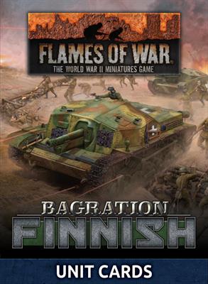 Flames of War : Bagration; Finnish Unit Cards | Boutique FDB