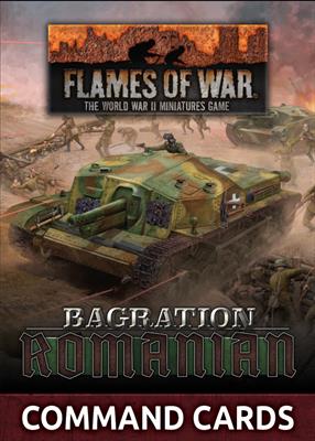 Flames of War : Bagration; Romanian Command Cards | Boutique FDB