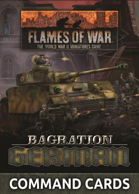 Flames of War : Bagration; German Command Cards | Boutique FDB