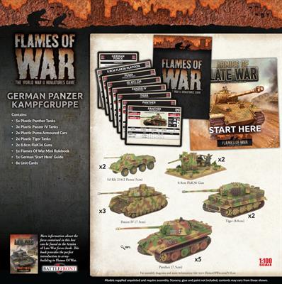 Flames or War German Panzer Kampfgruppe | Boutique FDB