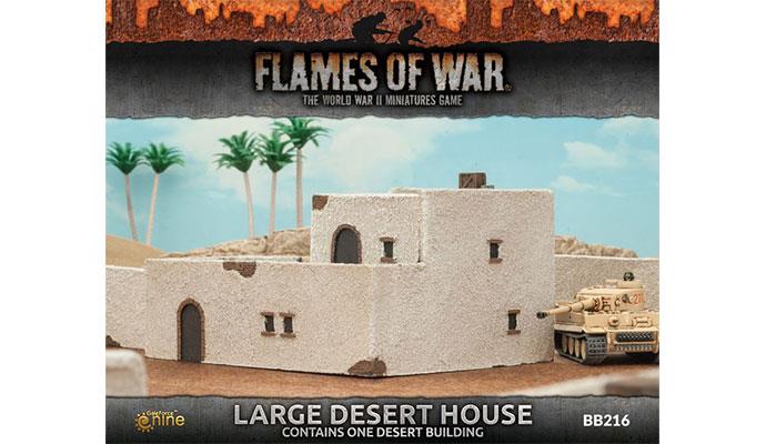 Flames of War Large Desert House | Boutique FDB