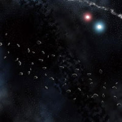Asteroid belt playmat 36" x 36 | Boutique FDB