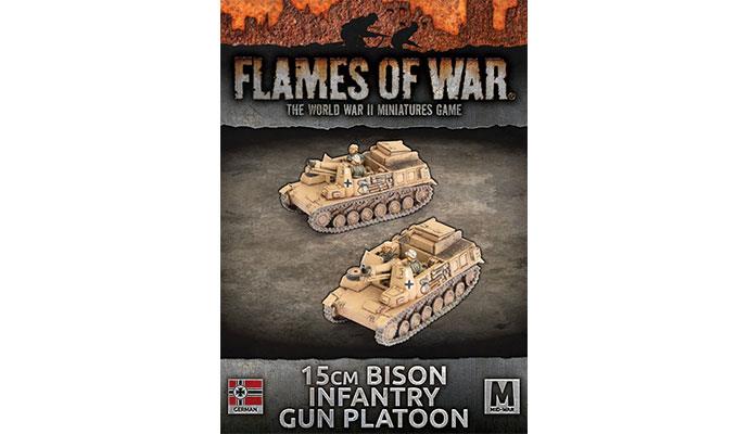 Flames of War : 15cm Bison Infantry Gun Platoon | Boutique FDB