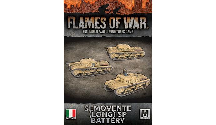 Flames of War : Semovente (Long) SP Battery | Boutique FDB