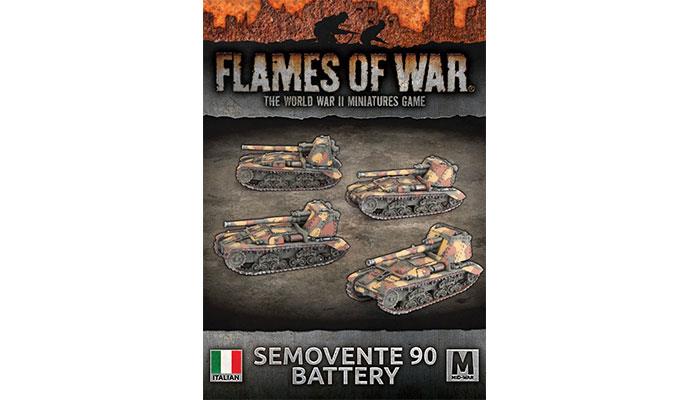 Flames of War : Semovente 90 Battery | Boutique FDB