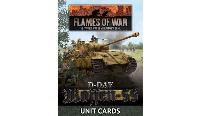 D-Day: Waffen-SS Unit Card Pack | Boutique FDB