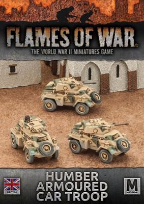 Flames of War Humber Armoured Car Troop | Boutique FDB