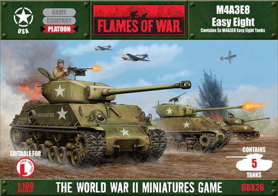 Flames of War M4A3E8 Easy Eight | Boutique FDB