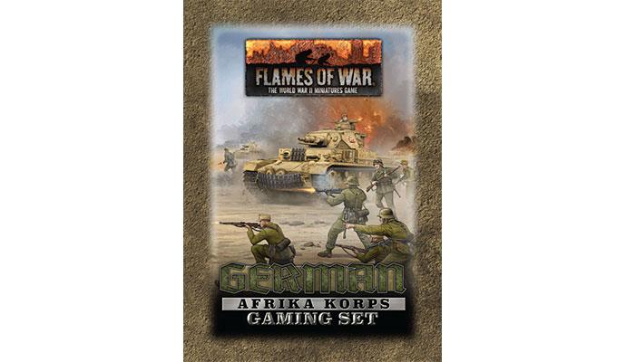 Flames of War : German Afrika Korps Gaming Set | Boutique FDB