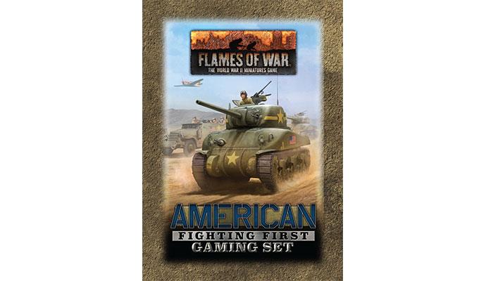 Flames of War : American Fightning First Gaming Set | Boutique FDB