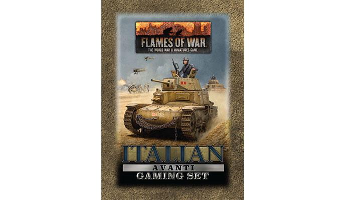 Flames of War : Italian Avanti Gaming Set | Boutique FDB