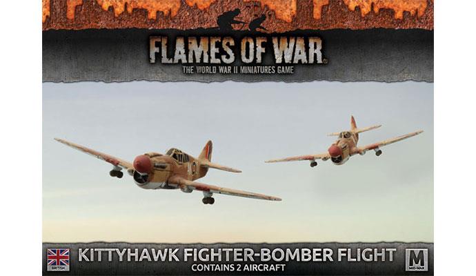 Flames of War Kittyhawk Fighter-Bomber Flight | Boutique FDB