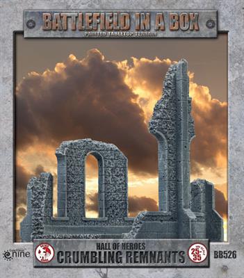 Battlefield in a Box - Crumbling Remnants - Hall of Heroes | Boutique FDB