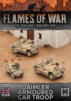 Flames of War Daimler Armoured Car Troop | Boutique FDB