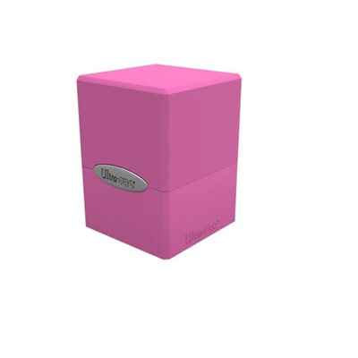 Ultra Pro: Deck Box - Satin Cube - Hot Pink (100ct) | Boutique FDB