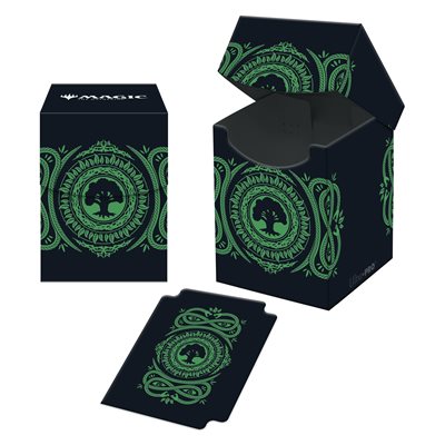 Magic: The Gathering: Mana 7 Forest Deck Box (100ct) | Boutique FDB