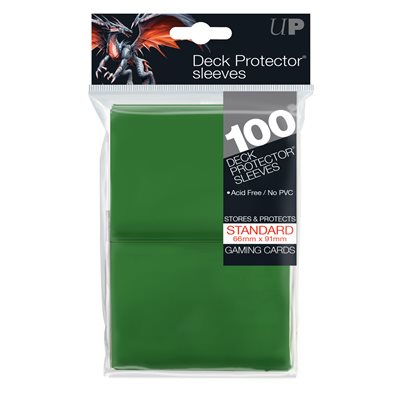 Sleeves: Pro-Gloss Green Standard Deck Protectors (100ct) | Boutique FDB