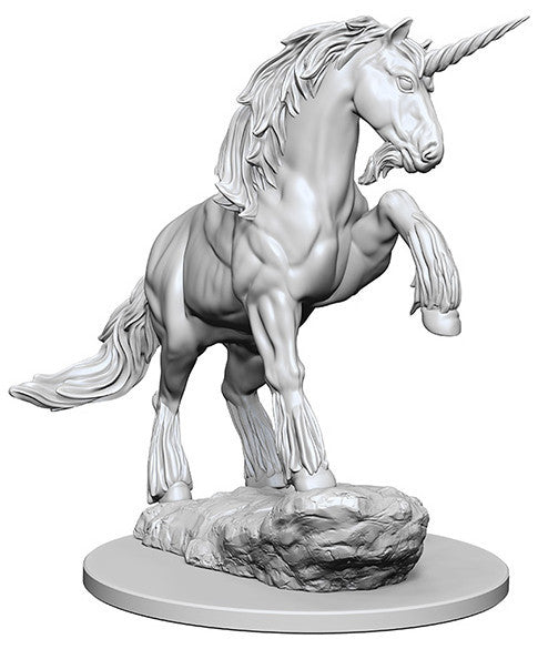 Pathfinder Deep Cuts Unpainted Miniatures: Unicorn | Boutique FDB