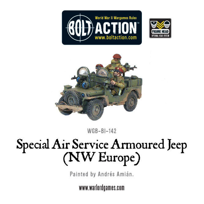 SAS (NWE) Armoured Jeep | Boutique FDB