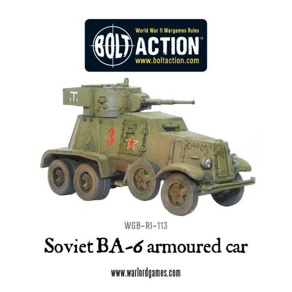 BA-6 armoured car | Boutique FDB