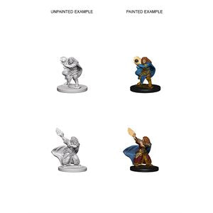 Dungeons & Dragons : Unpainted Miniatures - Wave 4 - Dwarf Female Wizard | Boutique FDB