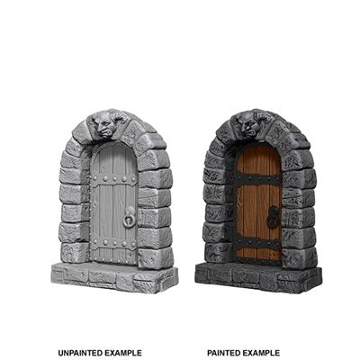 WizKids Deep Cuts Unpainted Miniatures: Doors | Boutique FDB