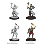 Dungeons & Dragons : Unpainted Miniatures - Wave 8 - Human Female Cleric | Boutique FDB