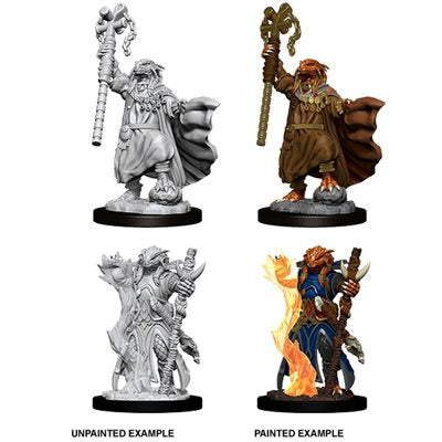 D&D Nolzur's Marvelous Unpainted Miniatures: Dragonborn Female Sorcerer | Boutique FDB
