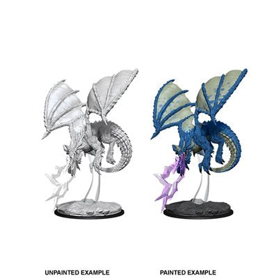 D&D Nolzur's Marvelous Unpainted Miniatures: Wave 8: Young Blue Dragon | Boutique FDB