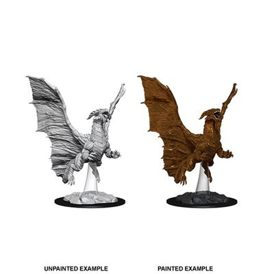 D&D Nolzur's Marvelous Unpainted Miniatures: Wave 8: Young Copper Dragon | Boutique FDB