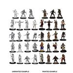 Wizkids Deep Cuts Unpainted Miniatures: Townspeople & Accessories | Boutique FDB