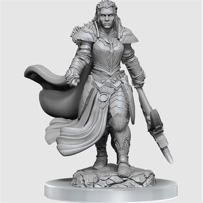 Dungeons & Dragons : Unpainted Minis - Wave 20 - Orc Fighter Female | Boutique FDB