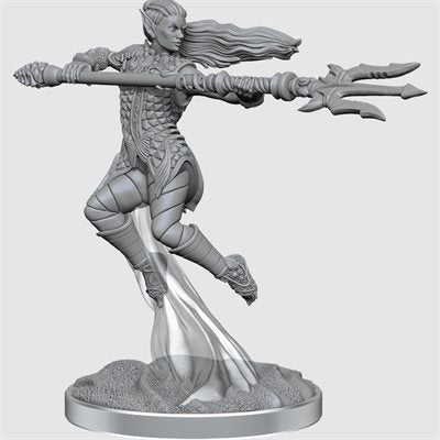 Dungeons & Dragons : Unpainted Miniatures - Wave 20 - Sea Elf Fighters | Boutique FDB