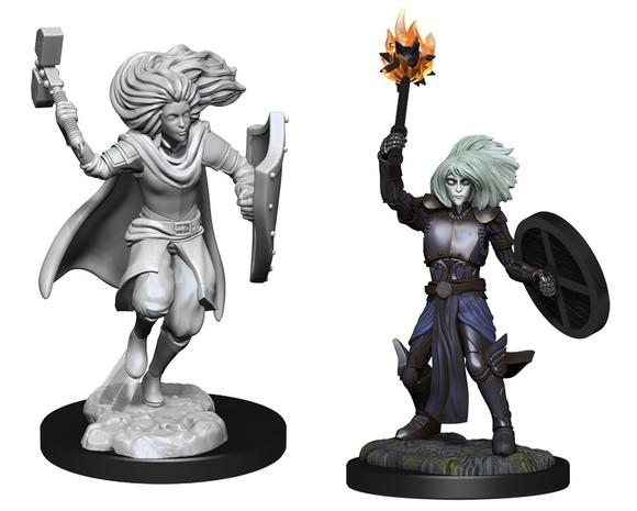 Dungeons & Dragons : Unpainted Miniatures - Wave 14 - Changeling Cleric Female | Boutique FDB