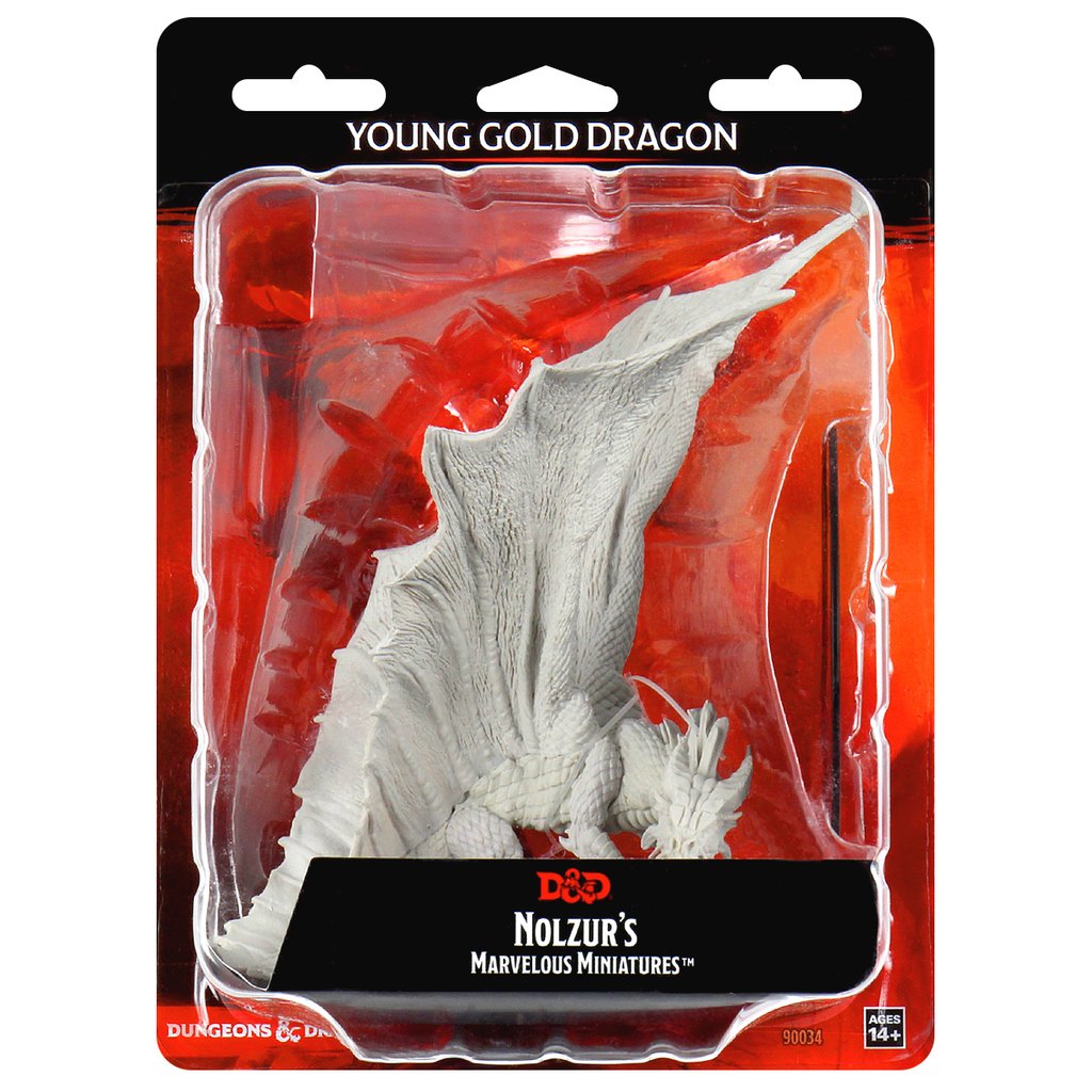 D&D NOLZUR'S: YOUNG GOLD DRAGON | Boutique FDB