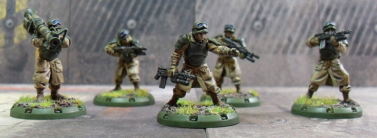 Dust Tactics Combat Rangers Squad | Boutique FDB